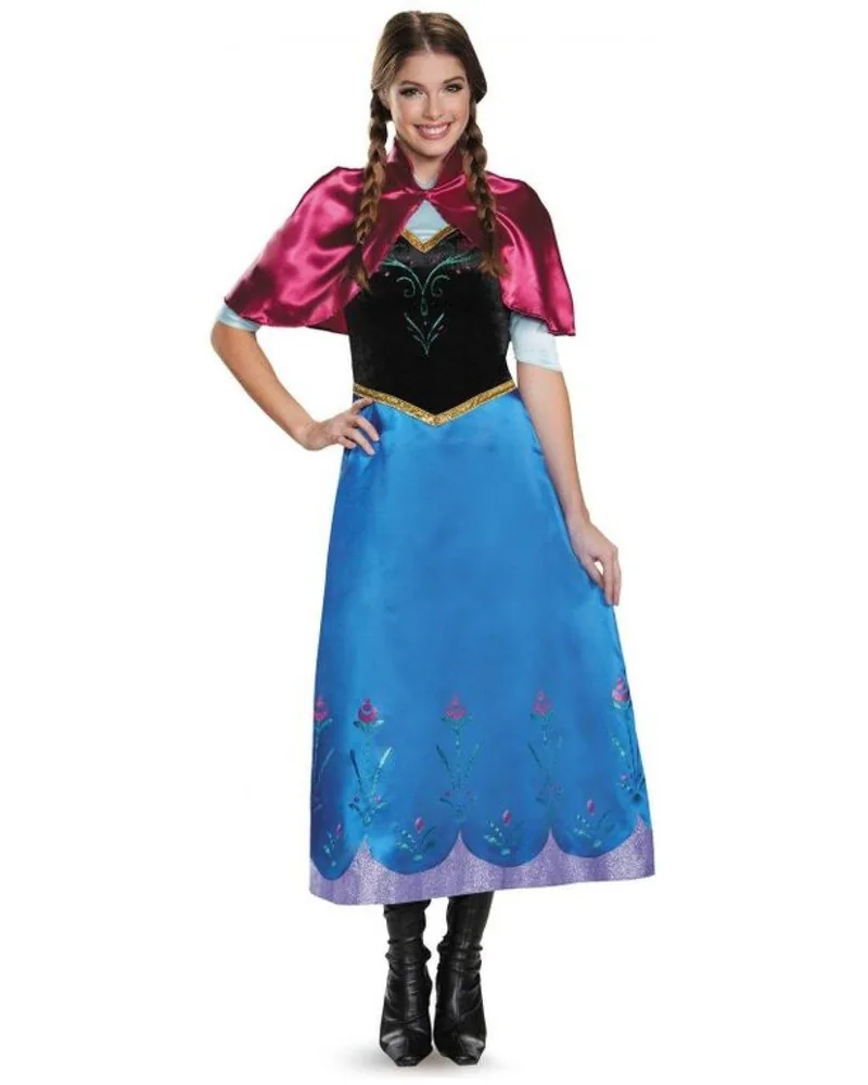 Disfraz de Anna de Frozen - alquiler en Buenos Aires | Disfraces Brujas