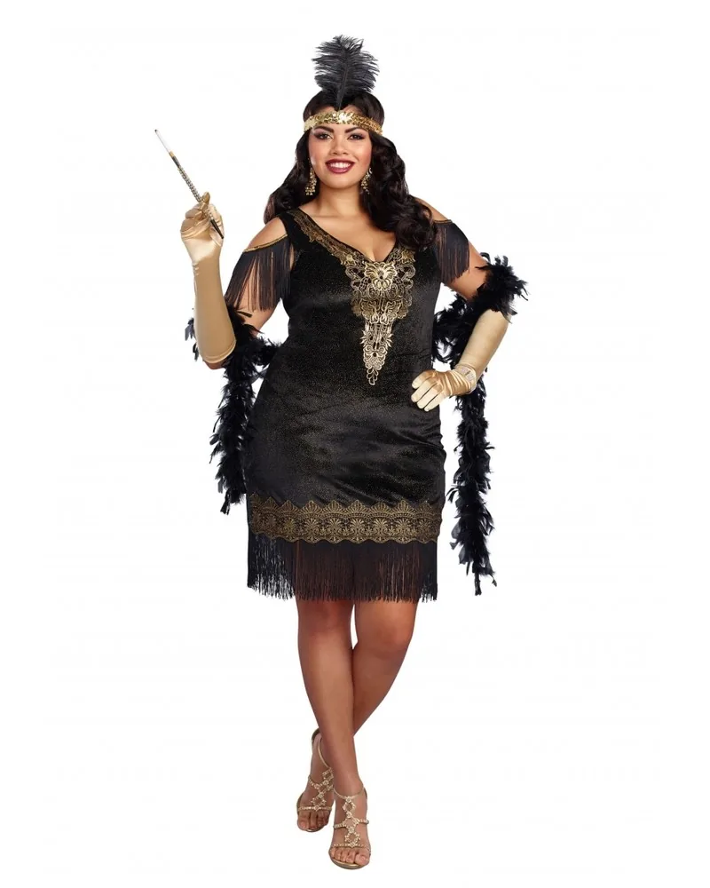 Disfraz de Charleston Flapper - alquiler en Buenos Aires | Disfraces Brujas