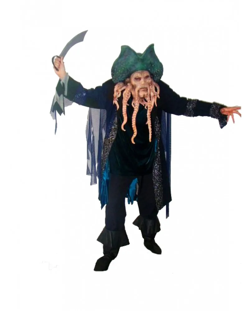 Disfraz de Davy Jones - alquiler en Buenos Aires | Disfraces Brujas