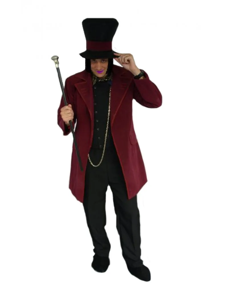 Disfraz de Willy Wonka - alquiler en Buenos Aires | Disfraces Brujas