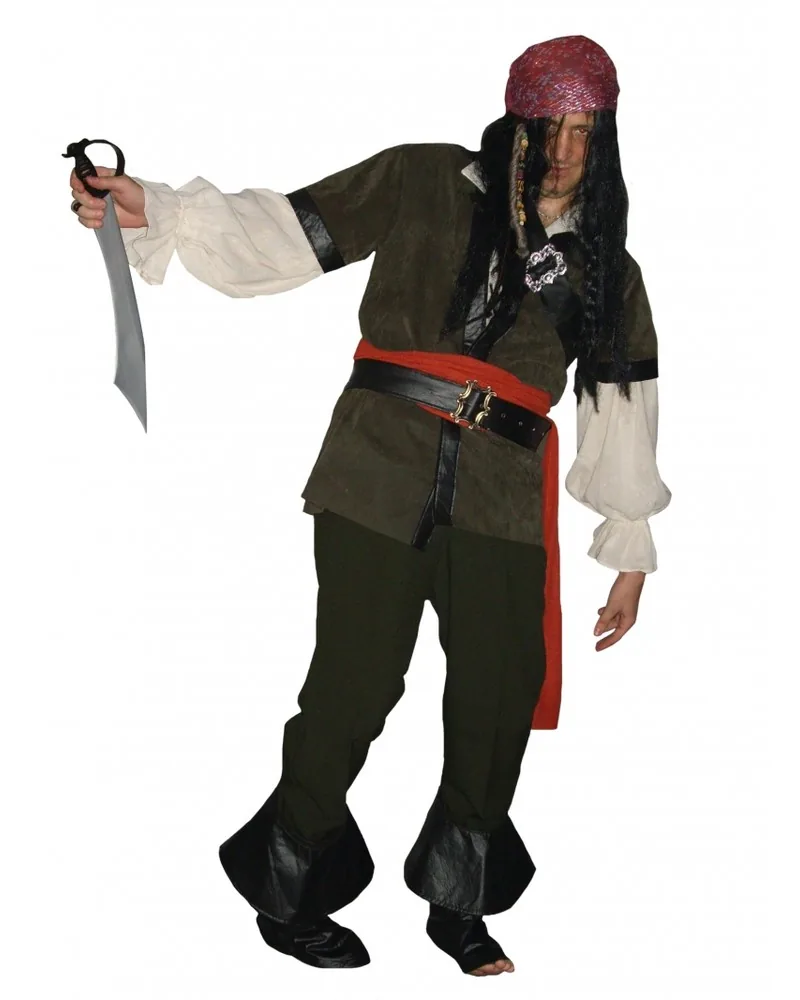 Disfraz de Jack Sparrow - alquiler en Buenos Aires | Disfraces Brujas
