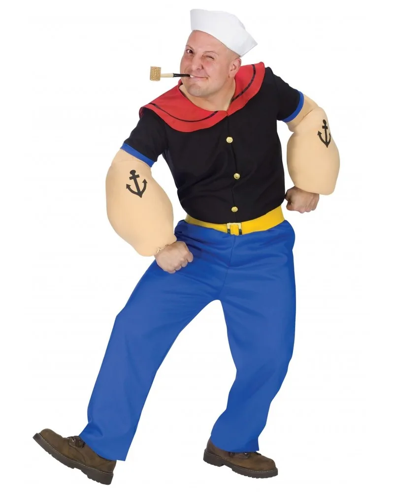 Disfraz de Popeye - alquiler en Buenos Aires | Disfraces Brujas