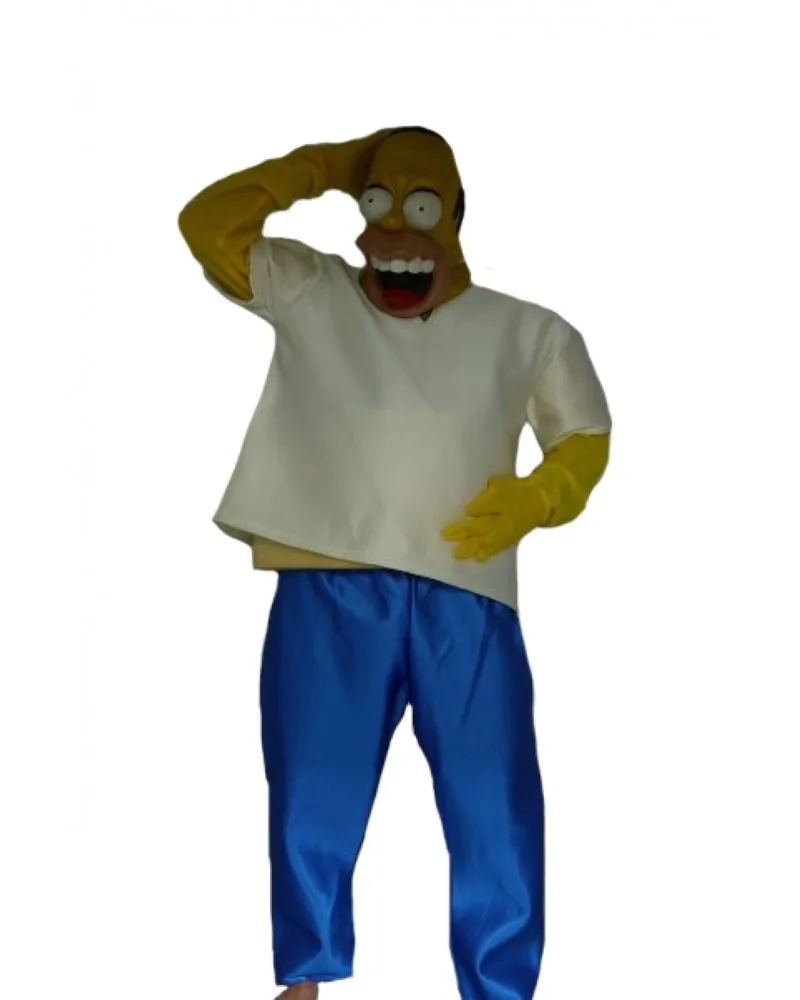 Disfraz de Homero Simpson - alquiler en Buenos Aires | Disfraces Brujas