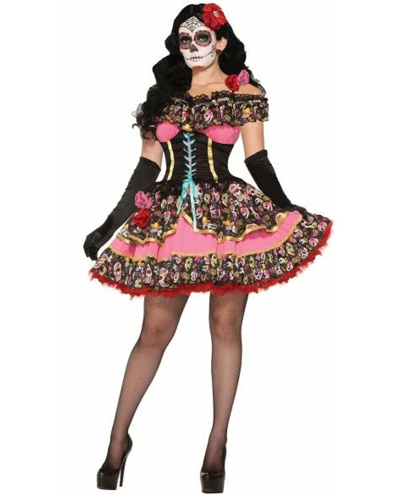 Disfraz de Día de los Muertos - alquiler en Buenos Aires | Disfraces Brujas