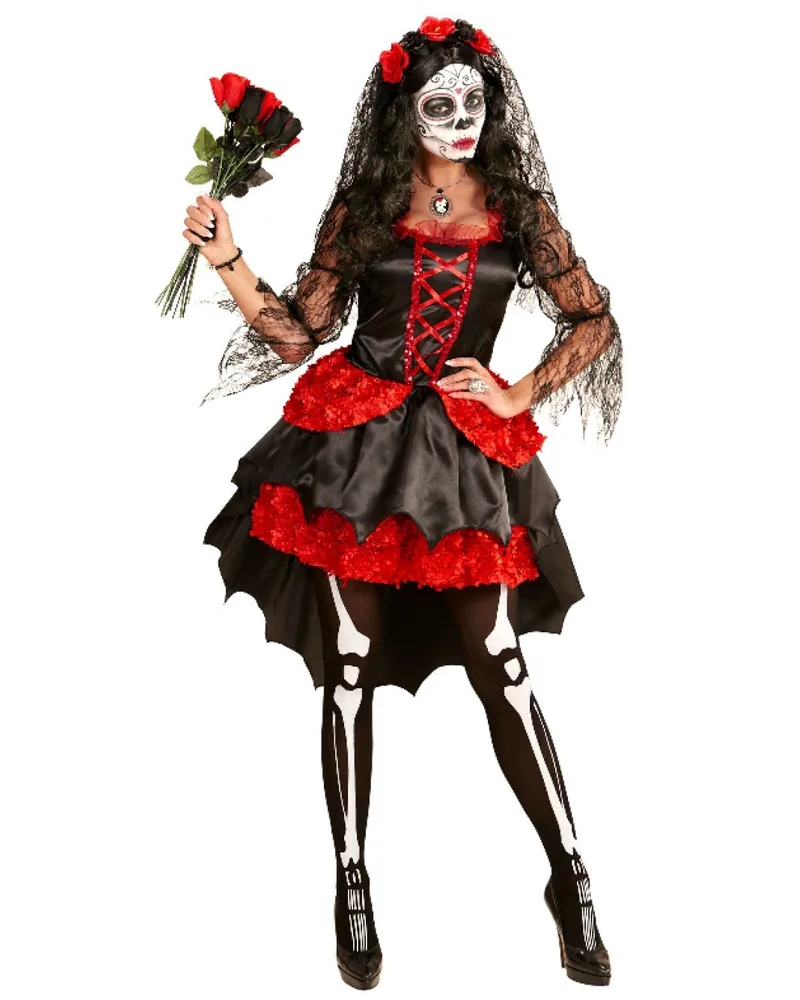 Disfraz de Día de los Muertos - alquiler en Buenos Aires | Disfraces Brujas