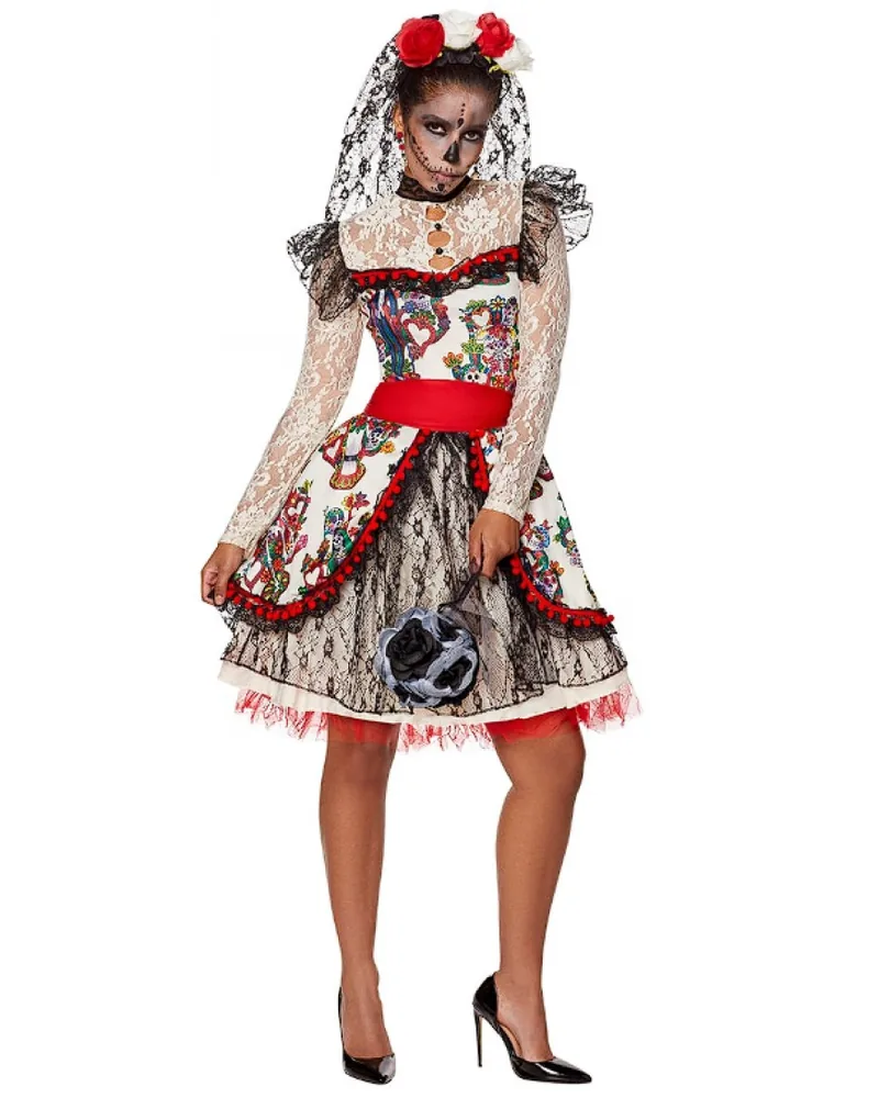 Disfraz de Día de los Muertos - alquiler en Buenos Aires | Disfraces Brujas