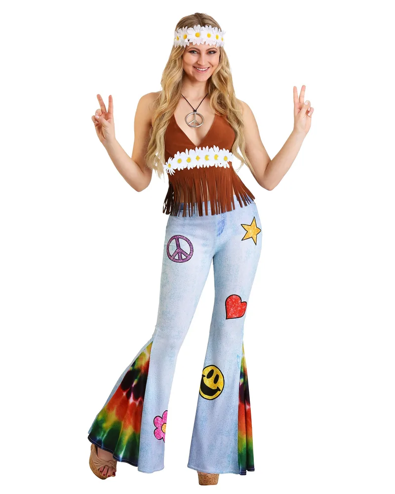 Disfraz de Hippie - alquiler en Buenos Aires | Disfraces Brujas