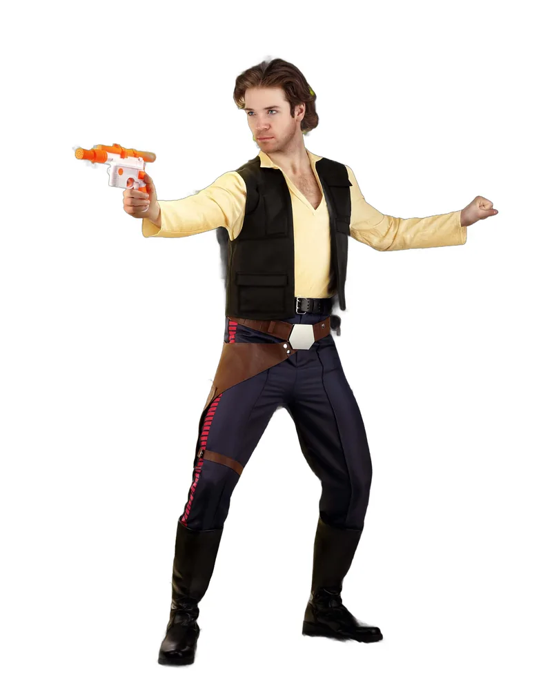 Disfraz de Han Solo (Star Wars) - alquiler en Buenos Aires | Disfraces Brujas